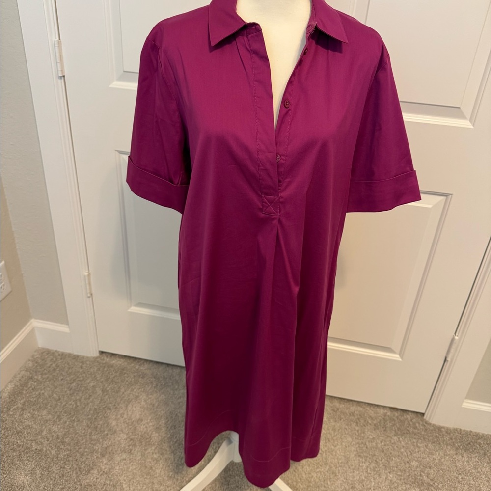Chico's Vibrant Magenta Dress
